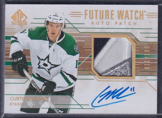 CURTIS MCKENZIE - 2014 SP Authentic Future Watch Auto Patch #272, /100