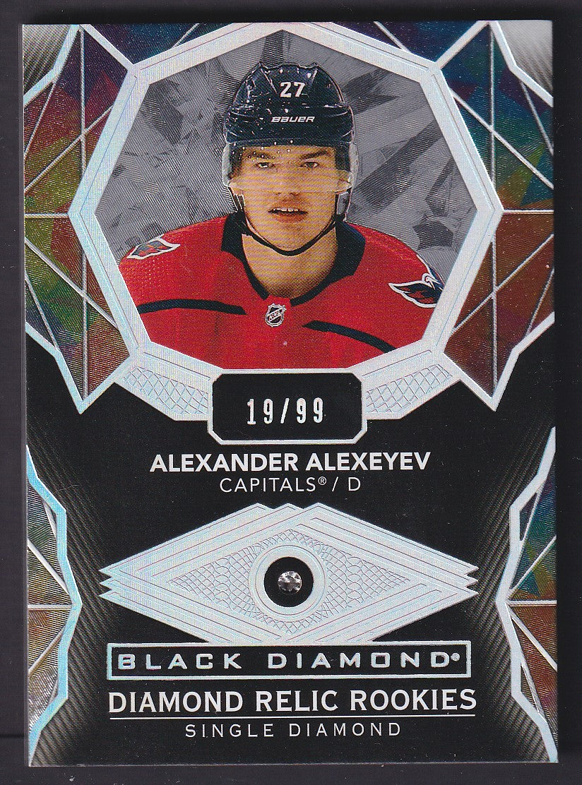 ALEXANDER ALEXEYEV - 2020 Upper Deck Black Diamond Relic Rookies #BDR-AA, /99