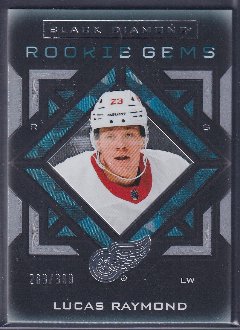 LUCAS RAYMOND - 2021 Upper Deck Black Diamond Rookie Gems #RG-LR, /399