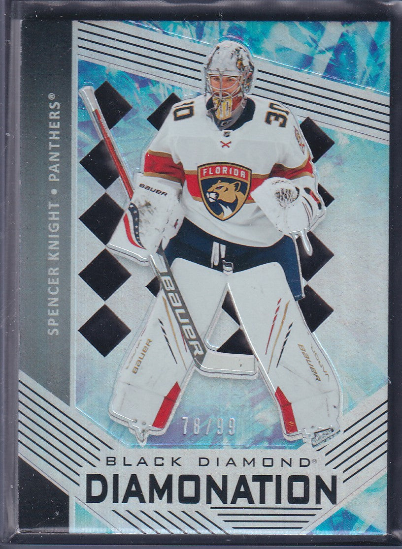 SPENCER KNIGHT - 2021 Upper Deck Black Diamond Diamonation #D-SK, /99