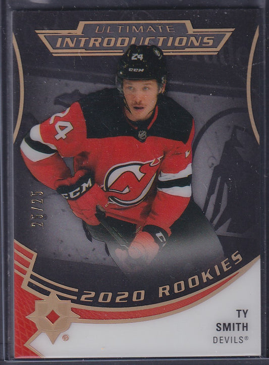 TY SMITH - 2020 Upper Deck Ultimate Introductions Rookies #UI-12, /25