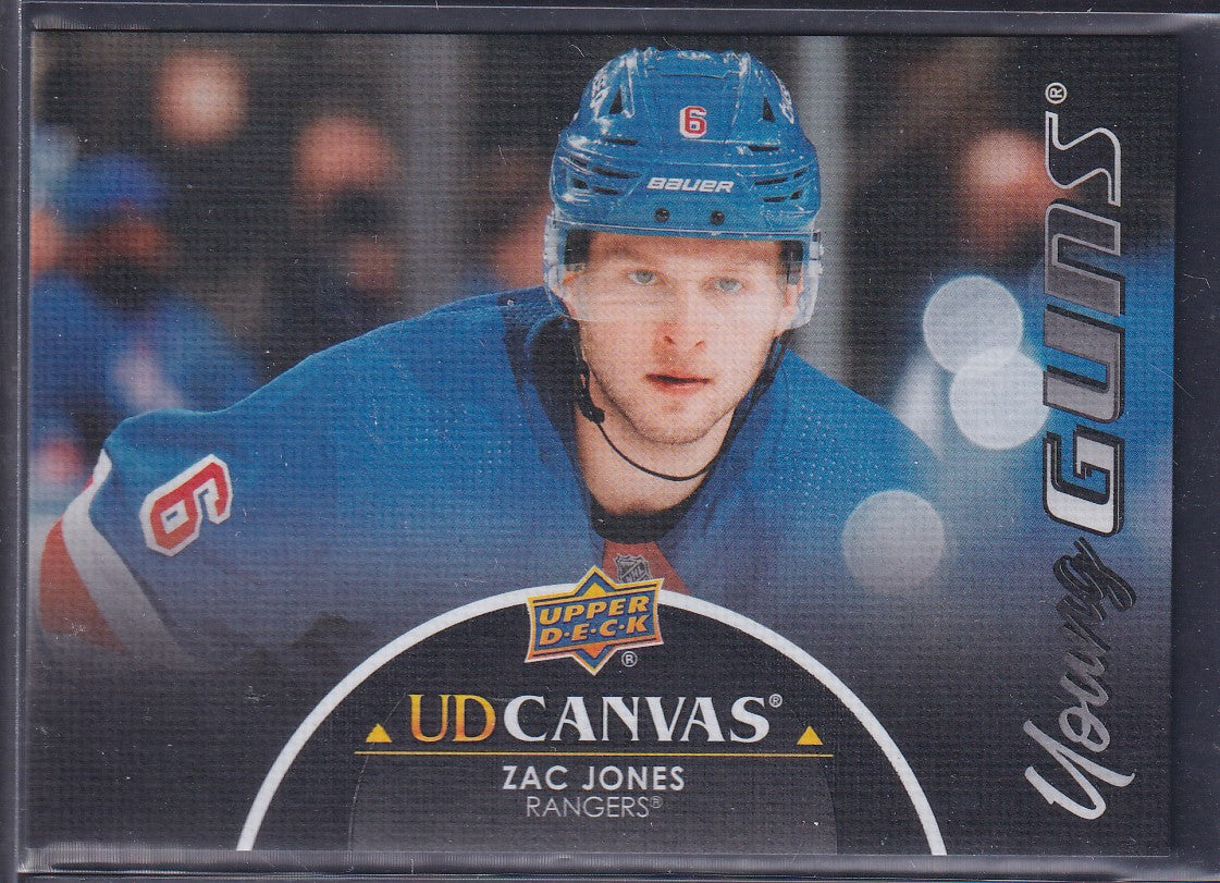 ZAC JONES - 2021 Upper Deck Young Guns Canvas BLACK #C92