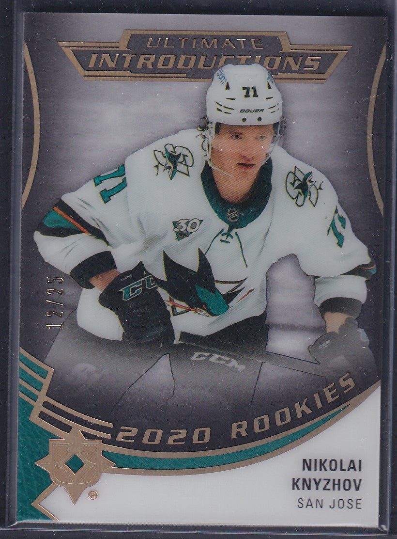 NIKOLAI KNYZHOV - 2020 Upper Deck Ultimate Introductions Rookies #UI-74, /25