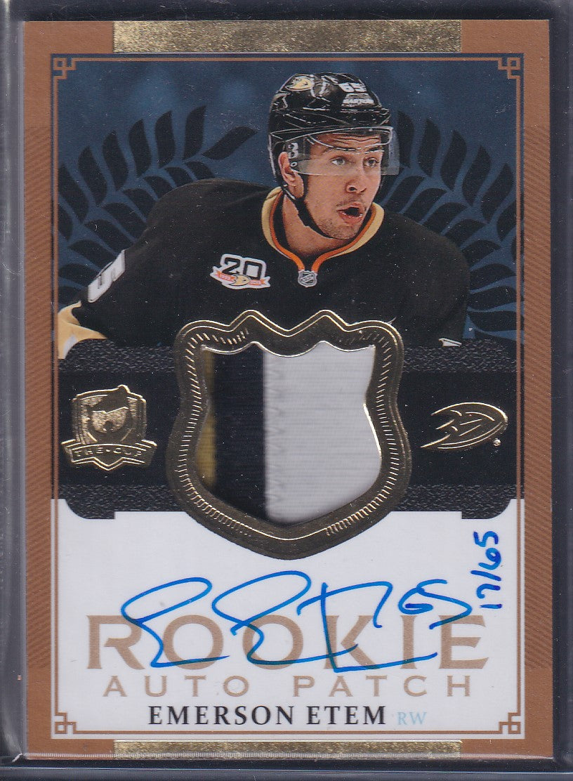 EMERSON ETEM - 2013 Upper Deck The Cup Rookie Auto Patch #174, /65