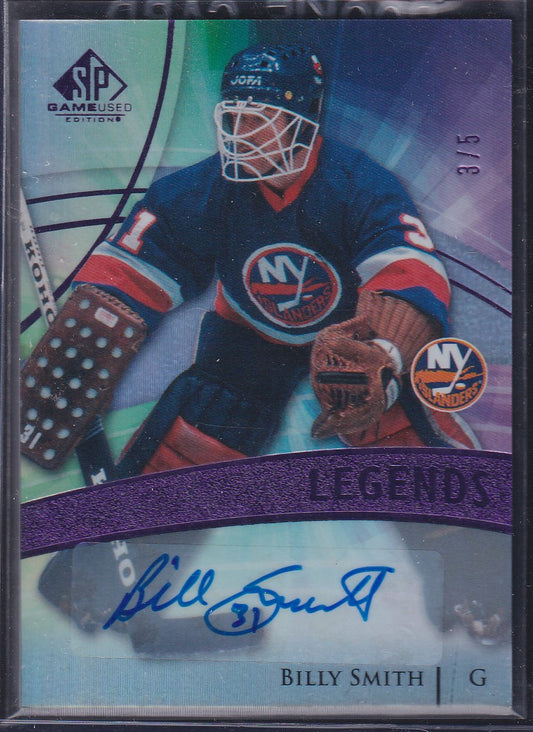 BILLY SMITH - 2020 SP Game Used Legends Auto #101, /5