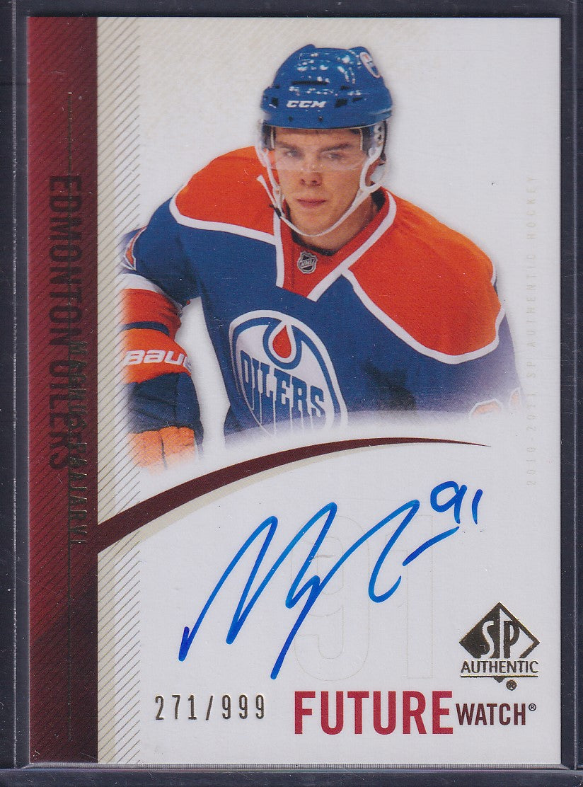 MAGNUS PAAJARVI - 2010 SP Authentic Future Watch Auto #279, /999