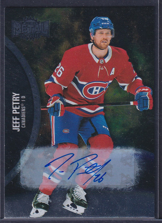 JEFF PETRY - 2021 Metal Universe Auto #87