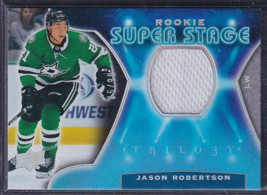 JASON ROBERTSON - 2020 Upper Deck Trilogy Rookie Super Stage Patch #RSS-18, /99