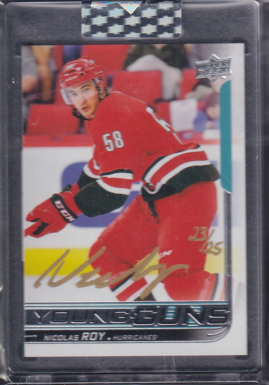 NICOLAS ROY - 2019 Upper Deck Young Guns Buybacks Auto, /25