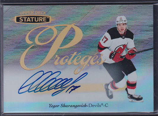 YEGOR SHARANGOVICH - 2020 Upper Deck Stature Proteges Auto #P-26