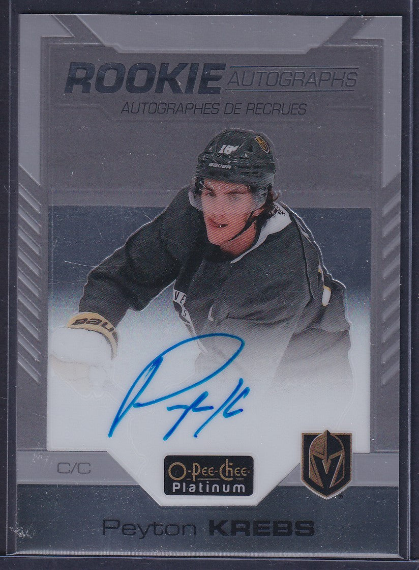 PEYTON KREBS - 2020 O-Pee-Chee Rookie Autographs #R-PK