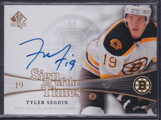 TYLER SEGUIN - 2011 SP Authentic Sign of the Times Auto #SOT-TS