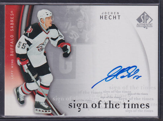 JOCHEN HECHT - 2005 SP Authentic Sign of the Times Auto #JH