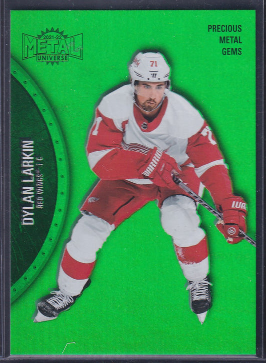 DYLAN LARKIN - 2021 Metal Universe Precious Metal Gems GREEN #95, /10