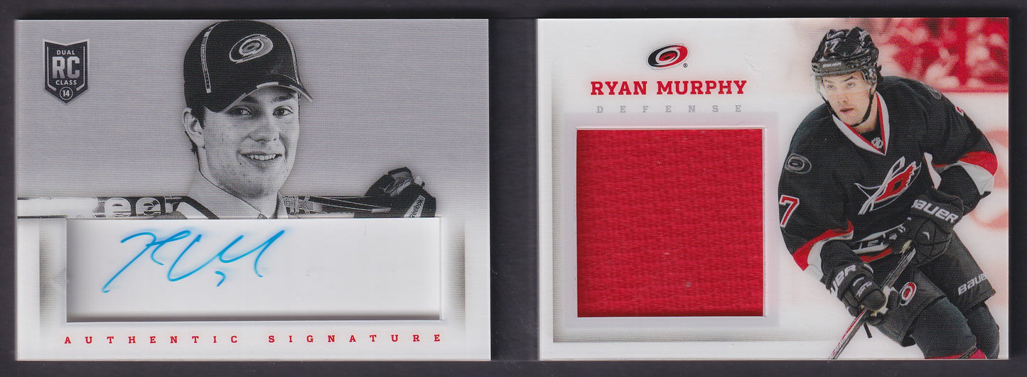 RYAN MURPHY - 2013 Panini First Round Edition Rookie Auto Patch Booklet #FR-RMP