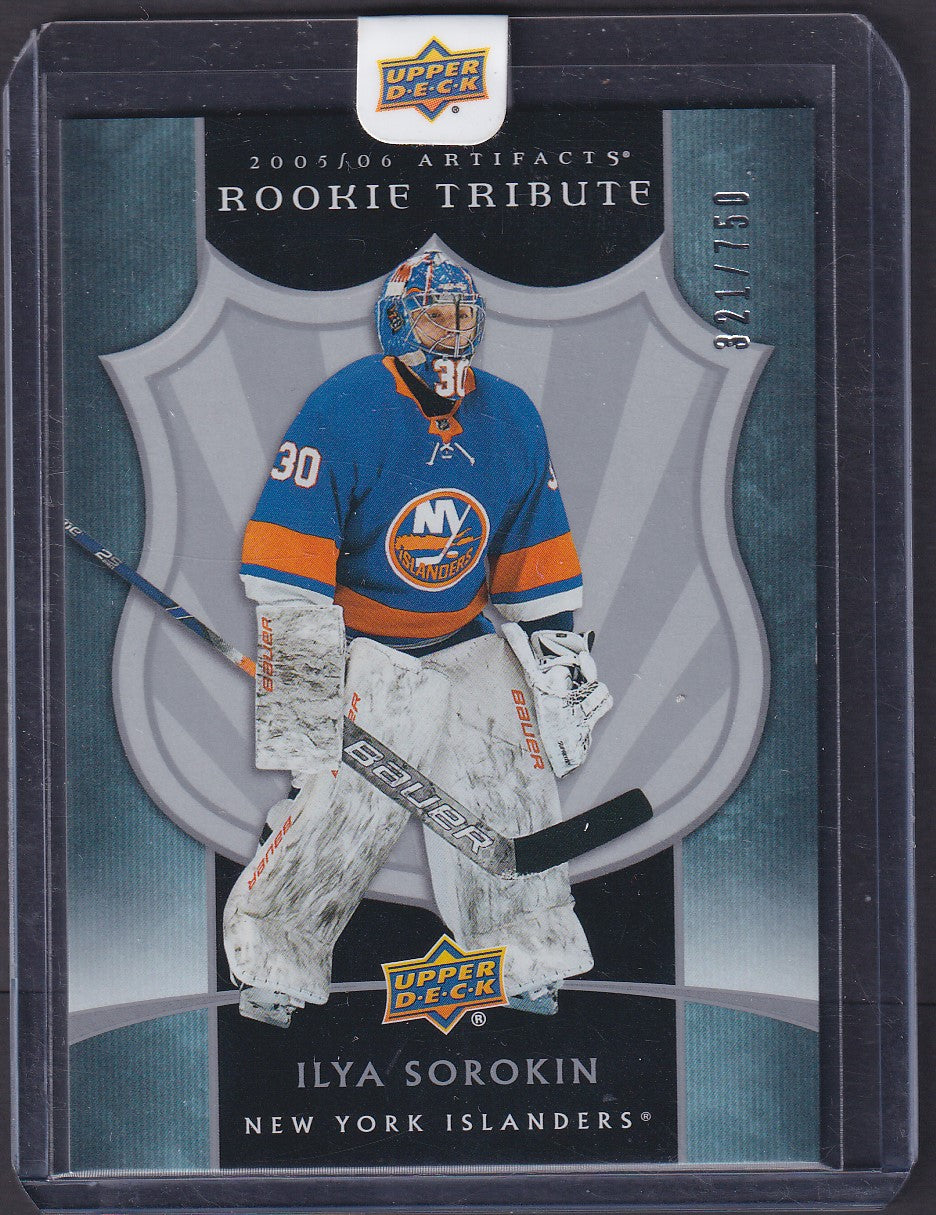 ILYA SOROKIN - 2020 Upper Deck Rookie Tribute #7, /750