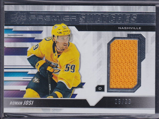 ROMAN JOSI - 2019 Upper Deck Premier Swatches #PS-RJ, /99