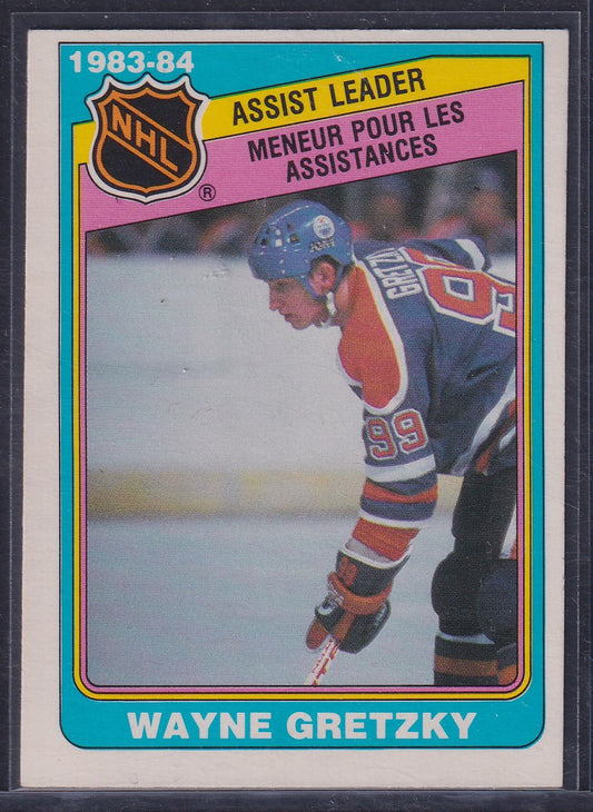 WAYNE GRETZKY - 1983 O-Pee-Chee Assist Leader #382