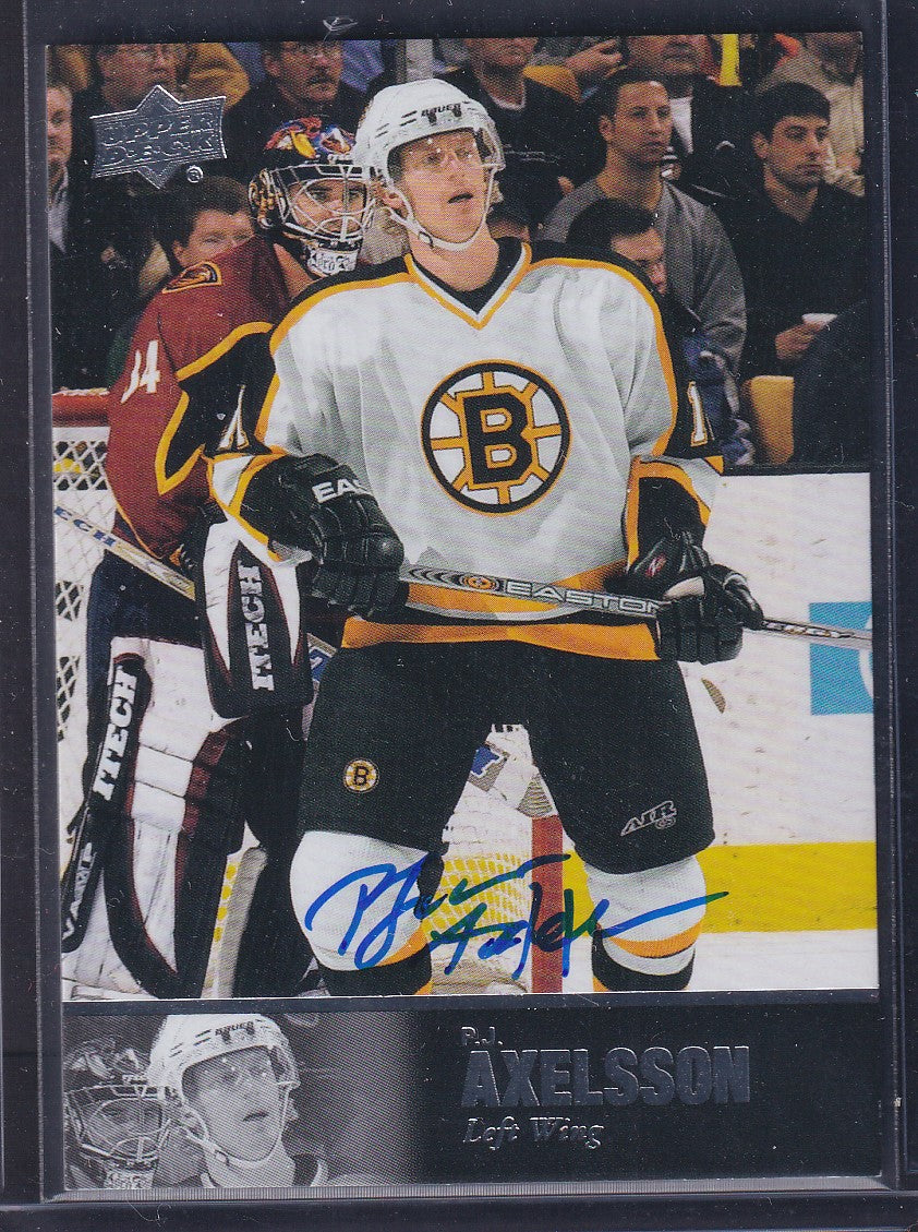 P.J. AXELSSON - 2020 SP Signature Edition Legends Auto #AL-232