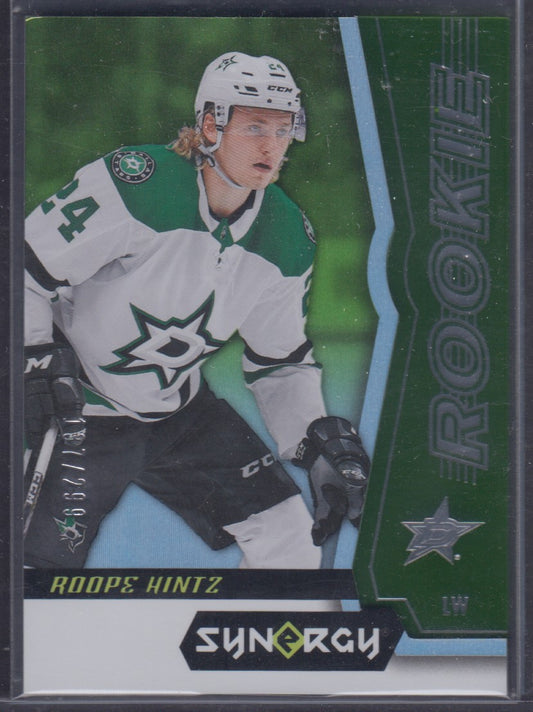 ROOPE HINTZ, 2018 Upper Deck Synergy /299 #68