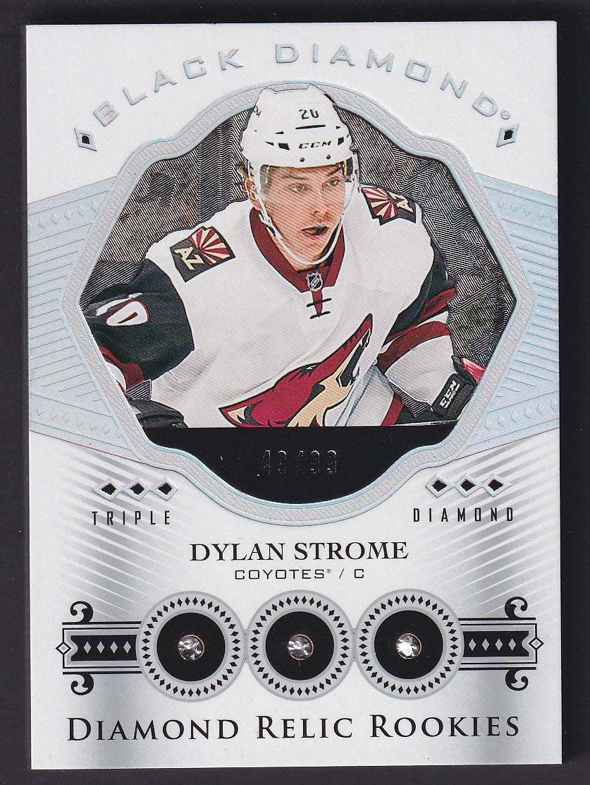 DYLAN STROME - 2016 Black Diamond Relic Rookies #BDR-DS, /99