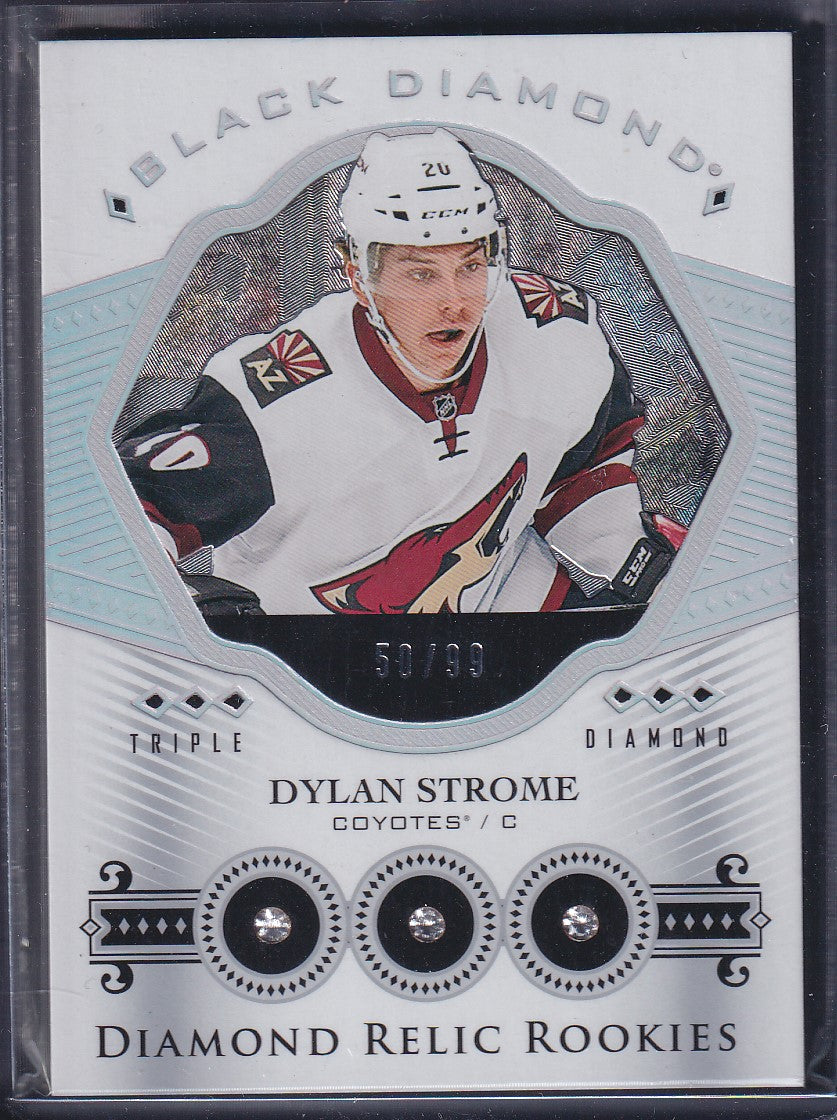 DYLAN STROME - 2016 Black Diamond Relic Rookies #BDR-DS, /99