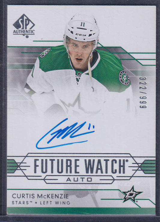 CURTIS MCKENZIE - 2014 SP Authentic Future Watch Auto #272, /999