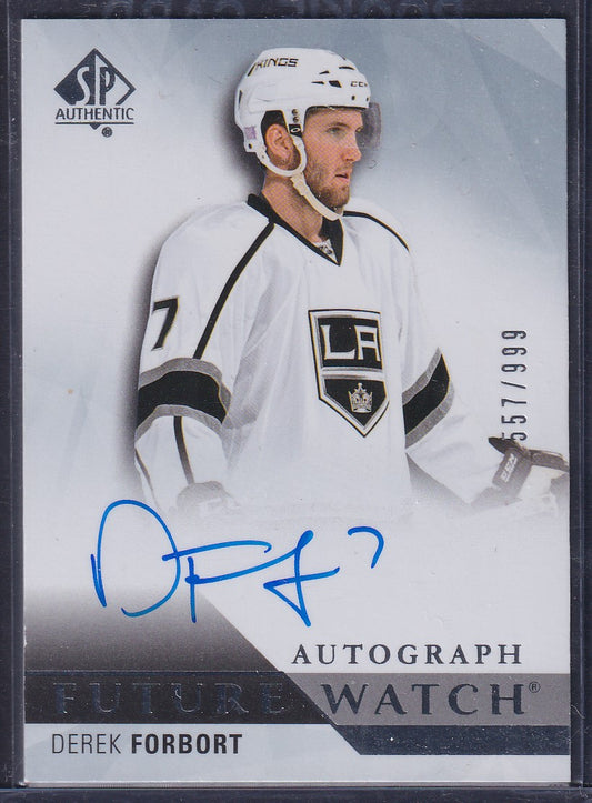 DEREK FORBORT - 2015 SP Authentic Future Watch Auto #252, /999