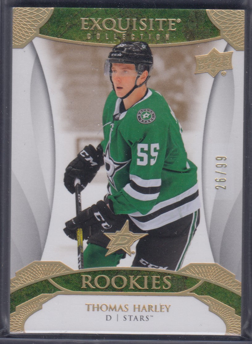 THOMAS HARLEY, 2021 Exquisite Rookies /99 #R-TH