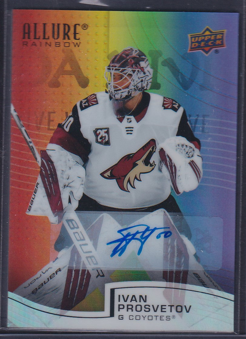 IVAN PROSVETOV - 2021 Upper Deck Allure FULL RAINBOW AUTO #R-31