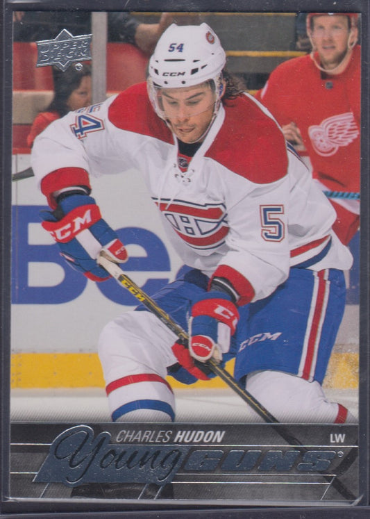 CHARLES HUDON - 2015 Upper Deck Young Guns #452