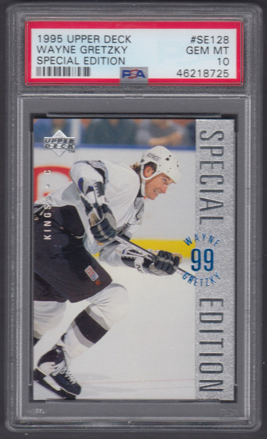 WAYNE GRETZKY, 1995 Upper Deck Special Edition #SE128, PSA 10