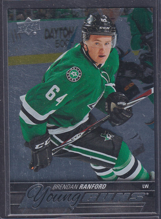 BRENDAN RANFORD - 2015 Upper Deck Young Guns SILVER FOIL #463