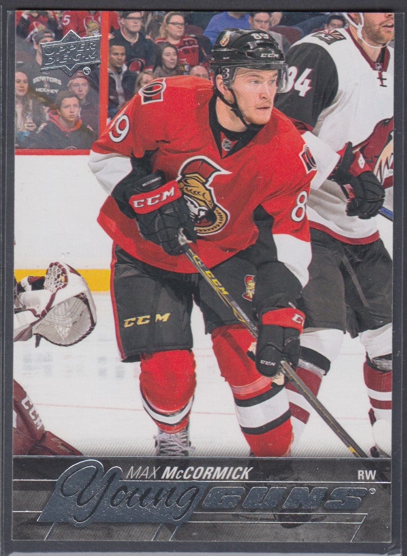 MAX MCCORMICK - 2015 Upper Deck Young Guns #476