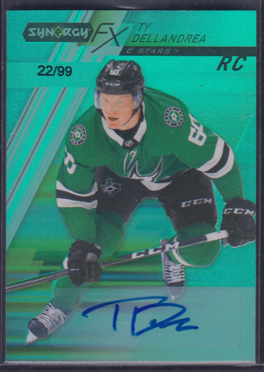 TY DELLANDREA, 2020 Synergy FX Auto #FXR-TD, /99