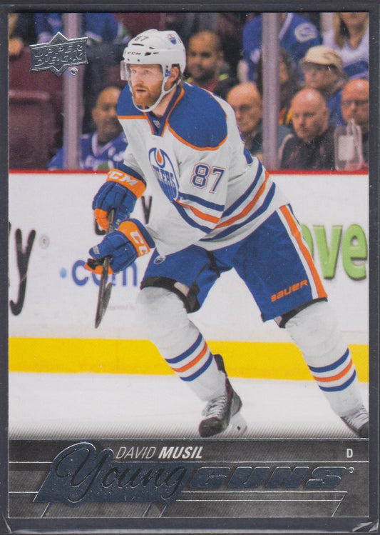 DAVID MUSIL - 2015 Upper Deck Young Guns #485