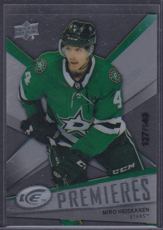 MIRO HEISKANEN, 2018 Ice Premieres Clear Cut #8, /149