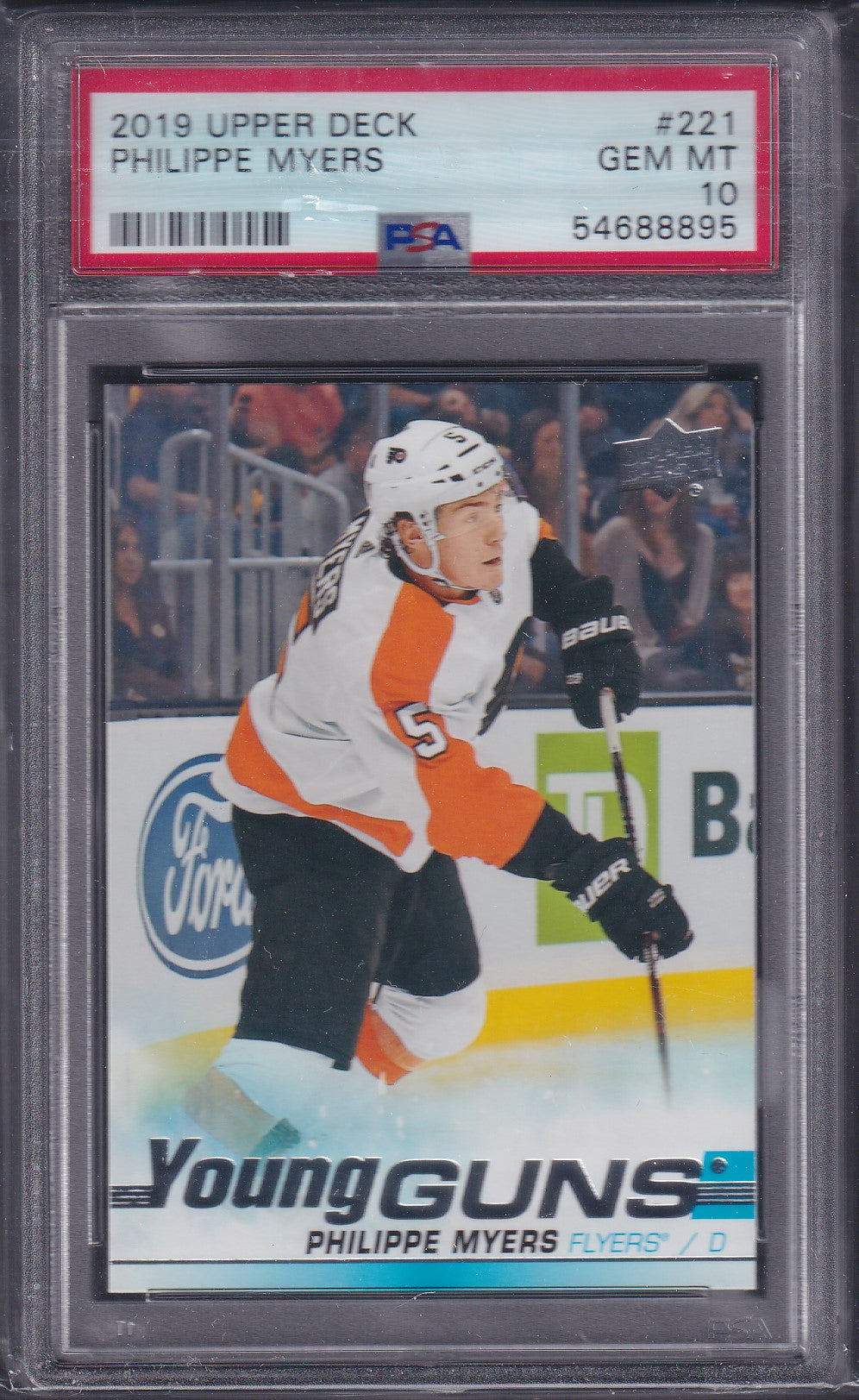 PHILIPPE MYERS, 2019 Upper Deck Young Guns #221, PSA 10