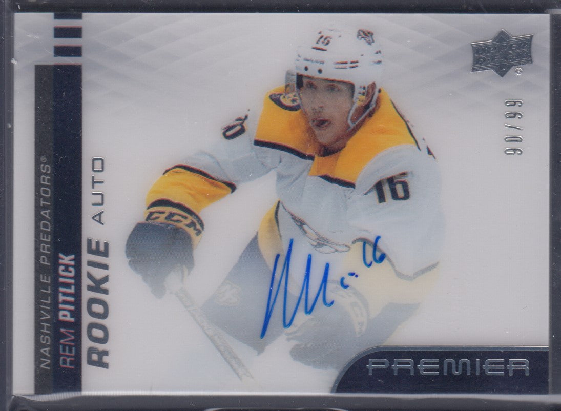 REM PITLICK, 2019 Premier Rookie Auto, /99