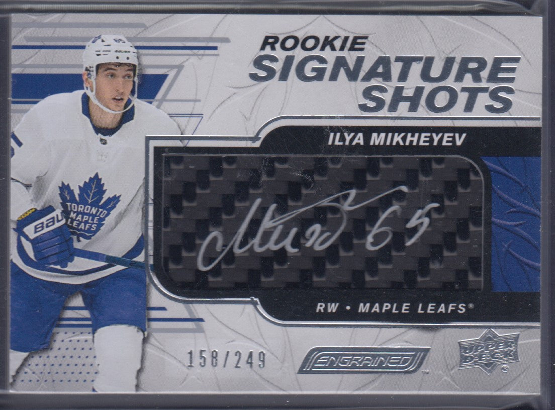 ILYA MIKHEYEV, 2019 Rookie Signature Shots Auto, /249