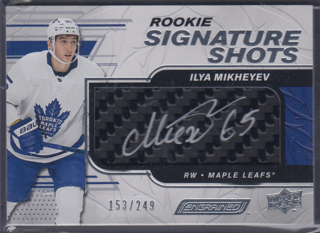 ILYA MIKHEYEV, 2019 Rookie Signature Shots Auto, /249