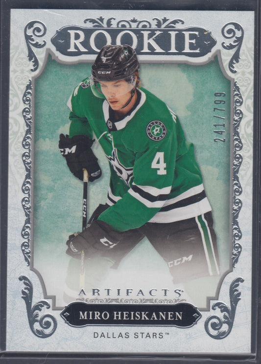 MIRO HEISKANEN, 2018 Upper Deck Artifacts, #RED190, /799