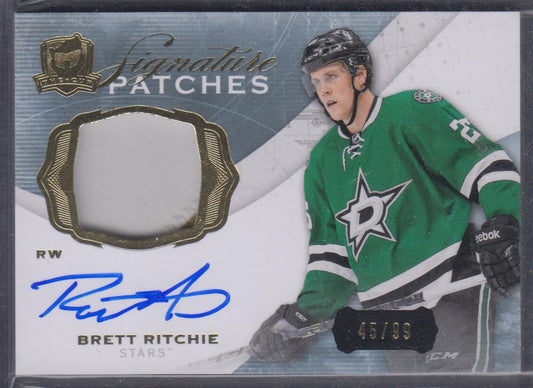 BRETT RITCHIE, 2014 The Cup Signature Patches Auto, #SP-BR, /99