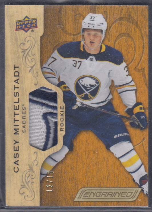 CASEY MITTELSTADT, 2018 Engrained Rookie Patch, #95, /15