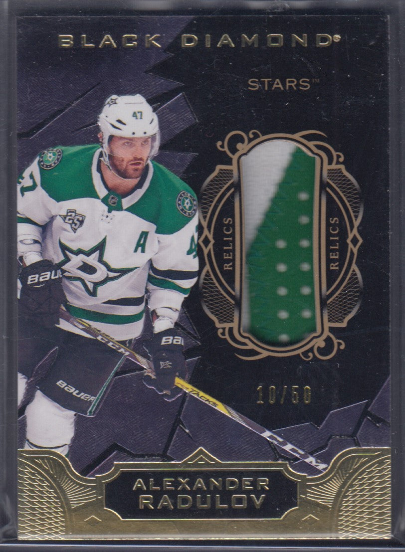 ALEXANDER RADULOV, 2018 Black Diamond Relics Patch, #BDB-AR, /50