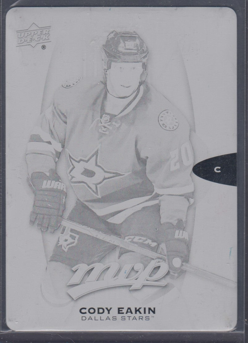 CODY EAKIN, 2016 Upper Deck MVP PLATE #5, 1/1