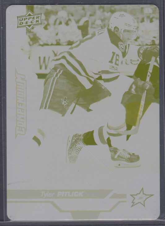 TYLER PITLICK, 2018 Upper Deck Compendium PLATE #131, 1/1