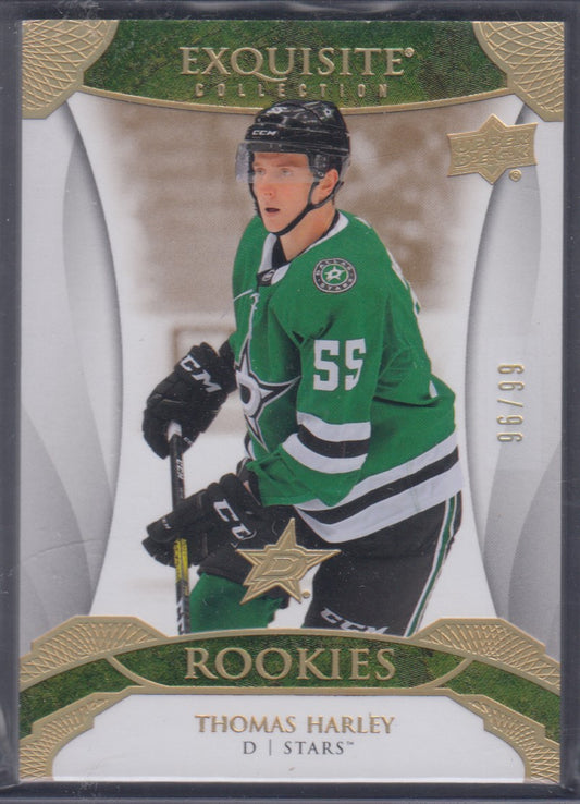 THOMAS HARLEY, 2020 Upper Deck Exquisite Collection Rookies #R-TH, /99