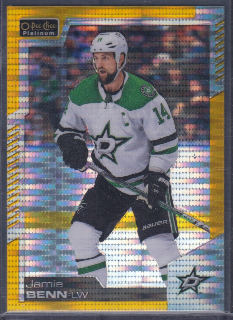 JAMIE BENN, 2020 O-Pee-Chee Platinum Seismic Gold #68, /50