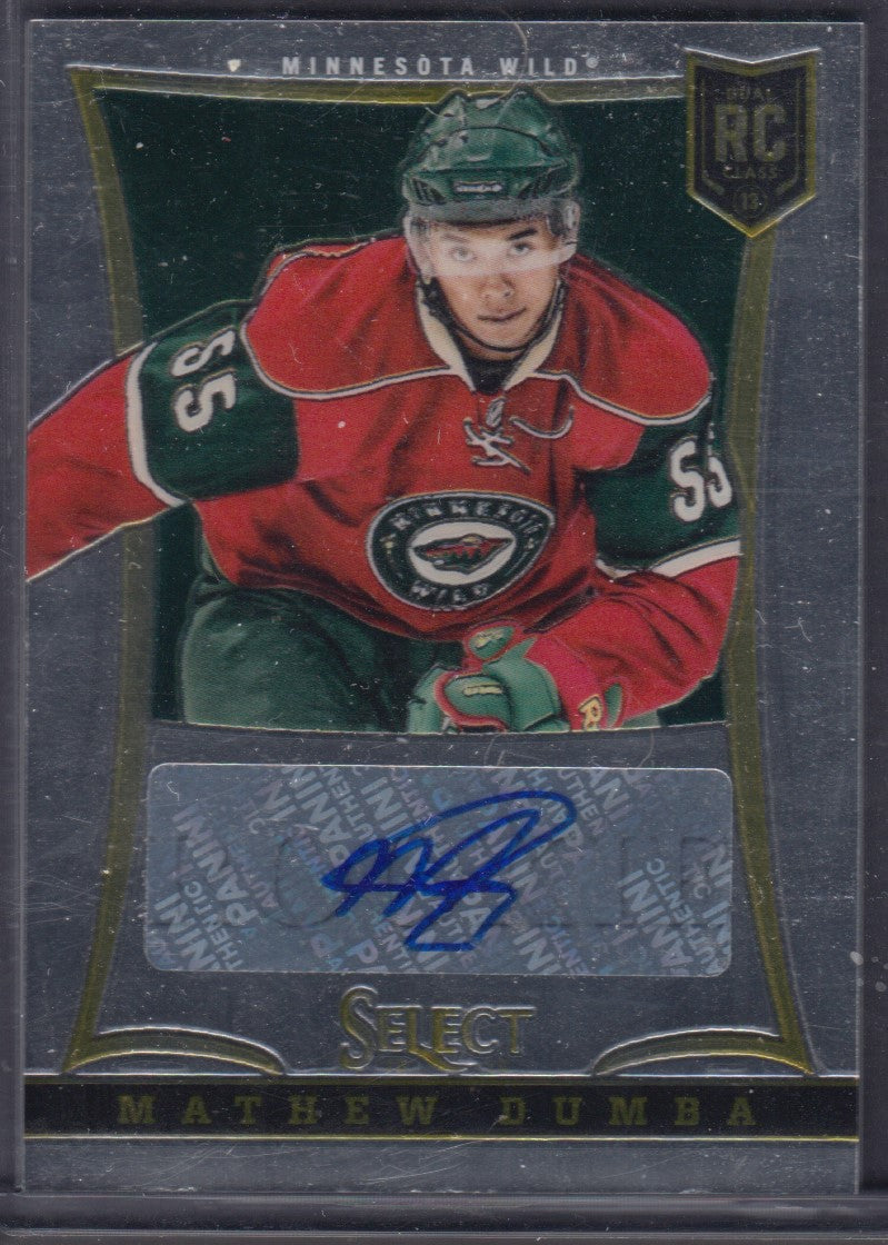 MATHEW DUMBA, 2013 Panini Select Rookie Auto #265, /399